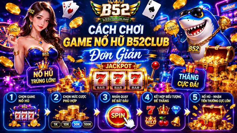 Hướng dẫn cách chơi game nổ hũ B52Club đơn giản cho tân thủ