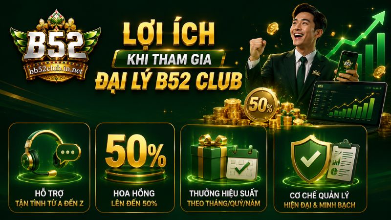 Những lợi ích thiết thực khi tham gia đại lý B52 Club