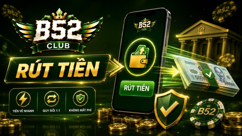 Rút Tiền B52Club | Tiền Về Nhanh, Quy Đổi 1:1 Không Mất Phí